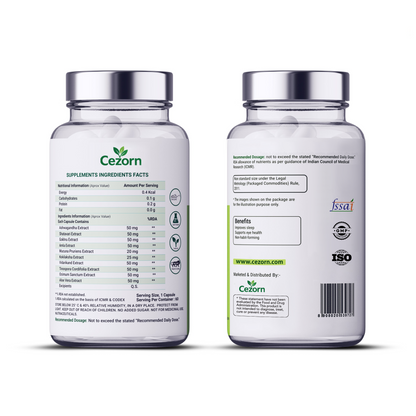 Cezorn ProPlus Capsules 500mg for Good Height & Great Personality, 60 Veg Capsules