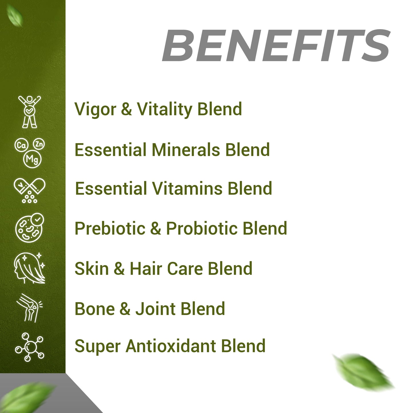 Multivitamin with Probiotics - 45 Ingredients for Men & Women with Vitamin C, D, E, B3, B12, Zinc, Giloy & Biotin (120 Tablets)